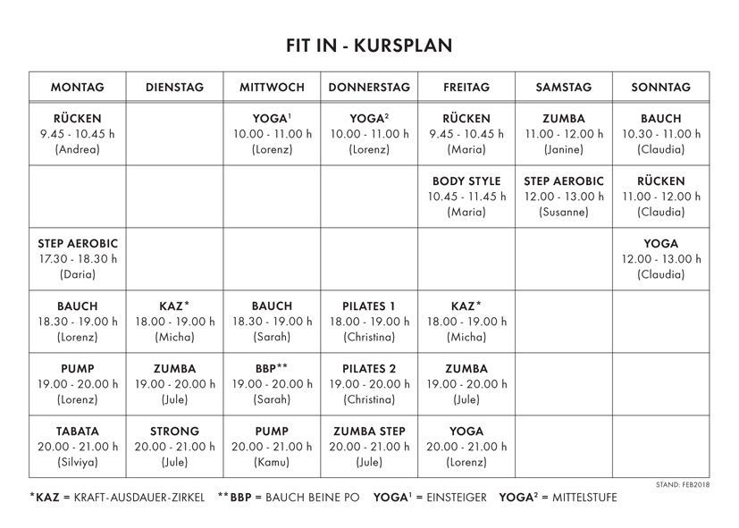 kursplan